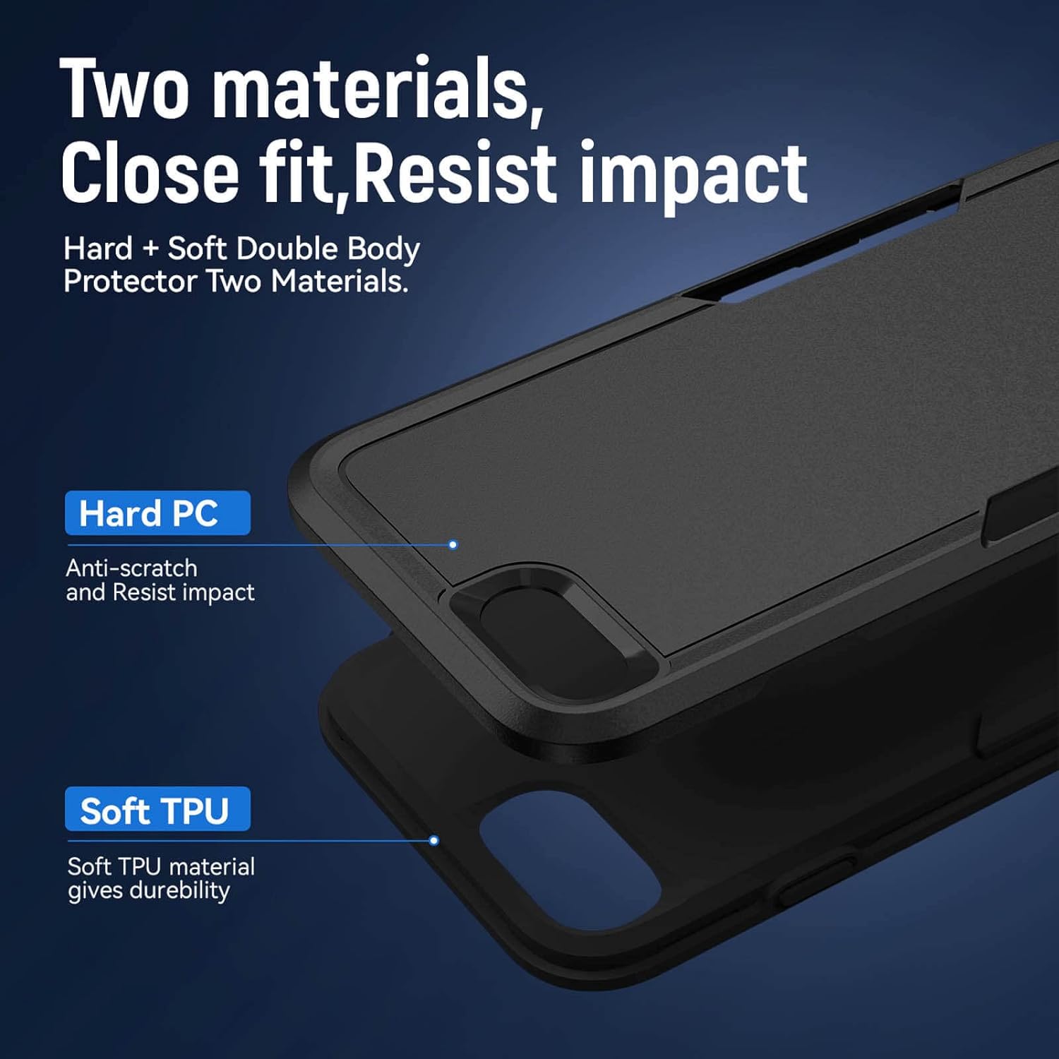 Slim Hybrid Case for iPhone 7 / 8 / SE (2nd / 3rd Gen.) Slim Hybrid Case for iPhone 7 / 8 / SE (2nd / 3rd Gen.)